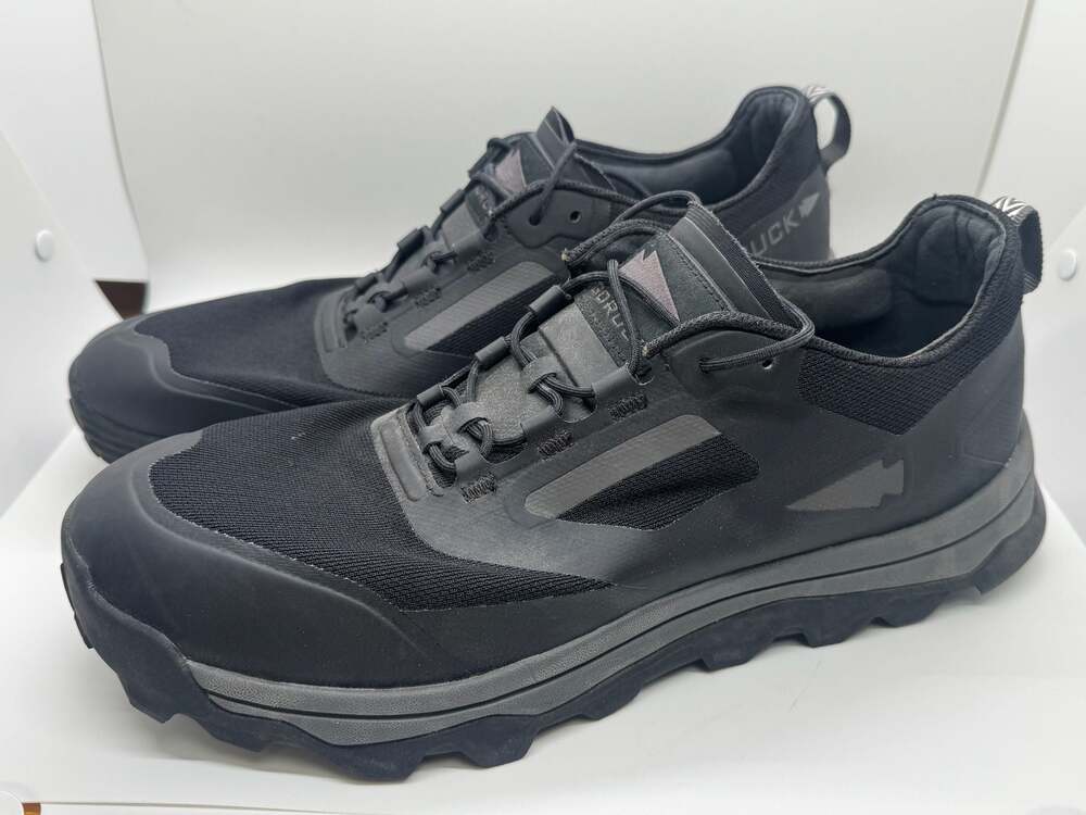 GORUCK Mackall Black and Forged Iron Trail Running Shoes